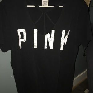 VS pink shirt